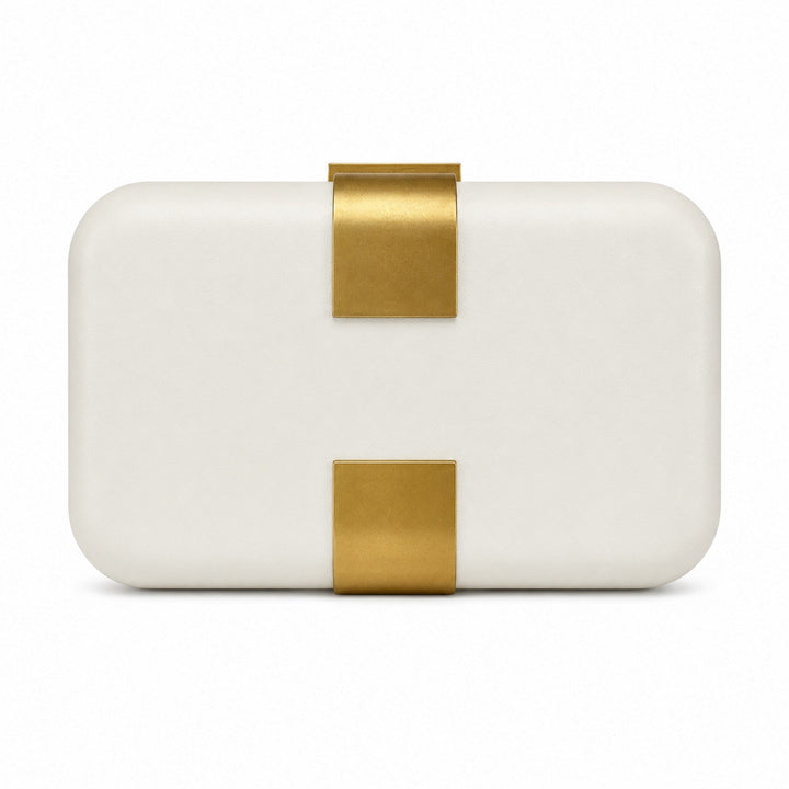 Elegant Marbled Acrylic Clutch
