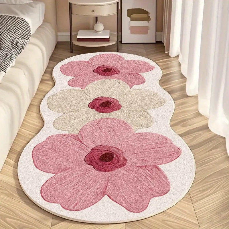Flower Pattern Comfort Carpet