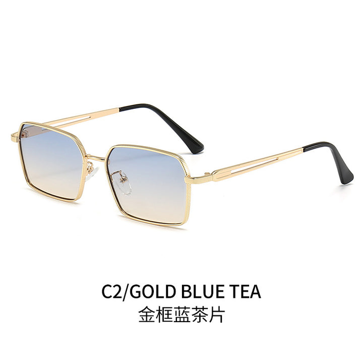 Women’s square sunglasses with minimalist metal accents Stornfield