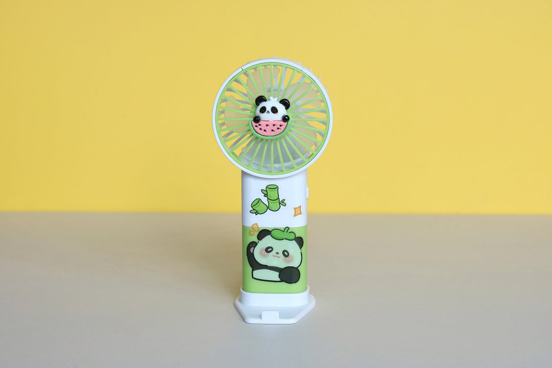 Unisex Portable Hand Fan in Cute Panda Design Stornfield