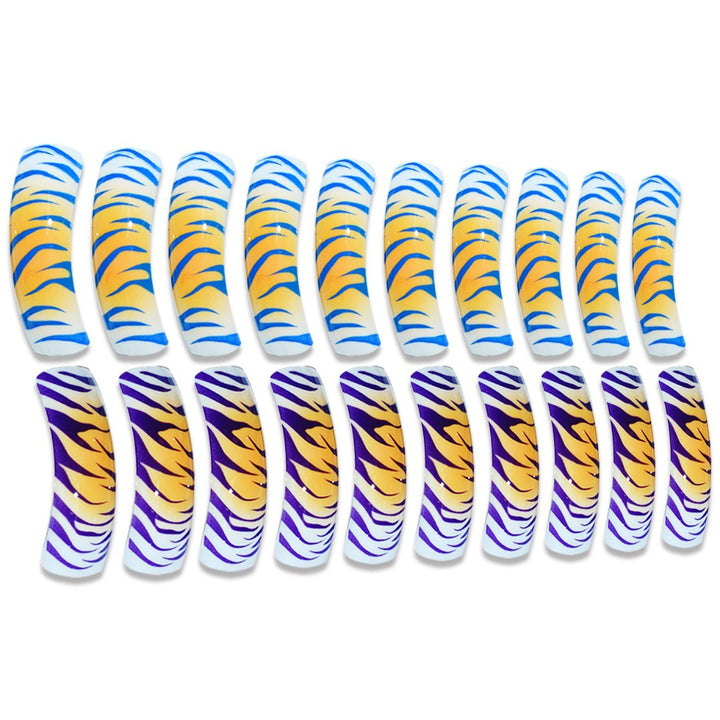 Artistic Tiger Print Press-On Nails Stornfield