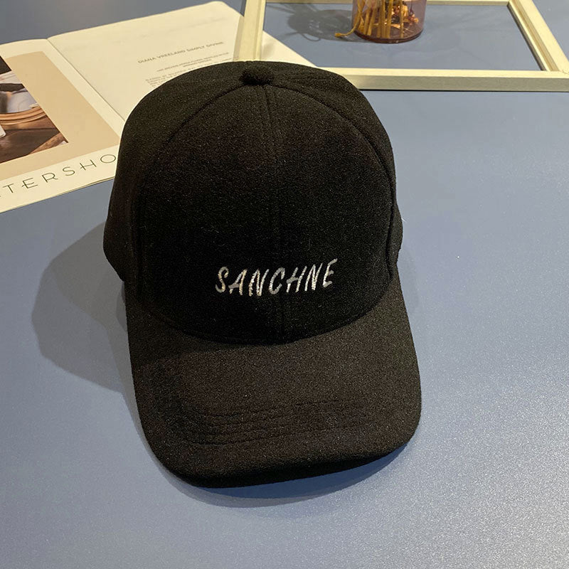 Women's Embroidered Wool Baseball Cap Stornfield