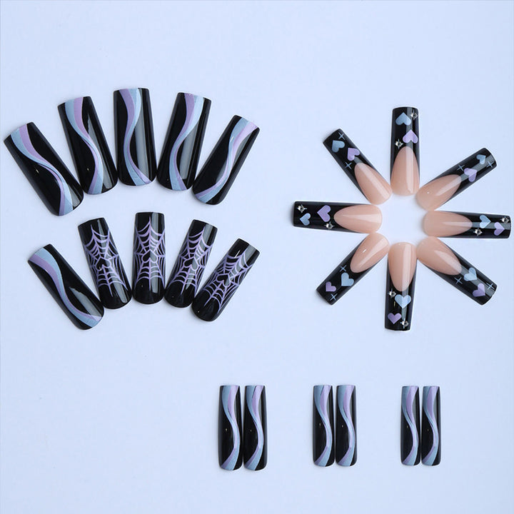 Artificial Nail Extensions with Trendy Design Stornfield