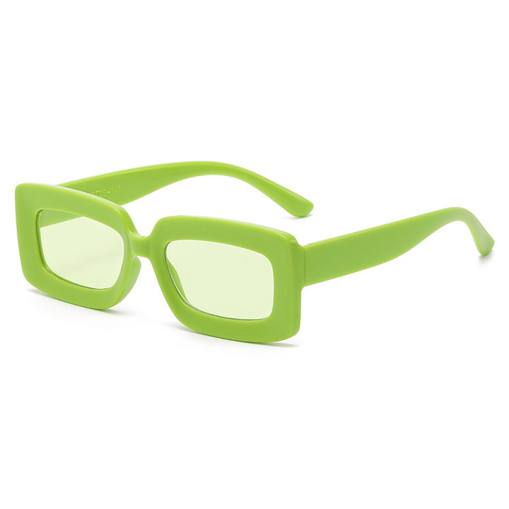 Women trendy square sunglasses with elegant plastic frame Stornfield