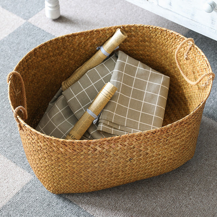 Large Handwoven Storage Basket Stornfield