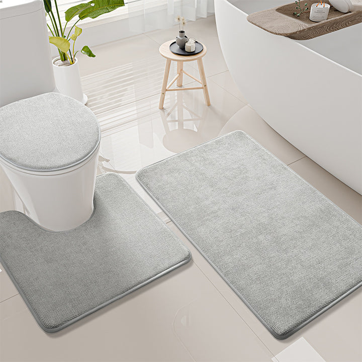 Luxurious Soft Bathroom Mat Set