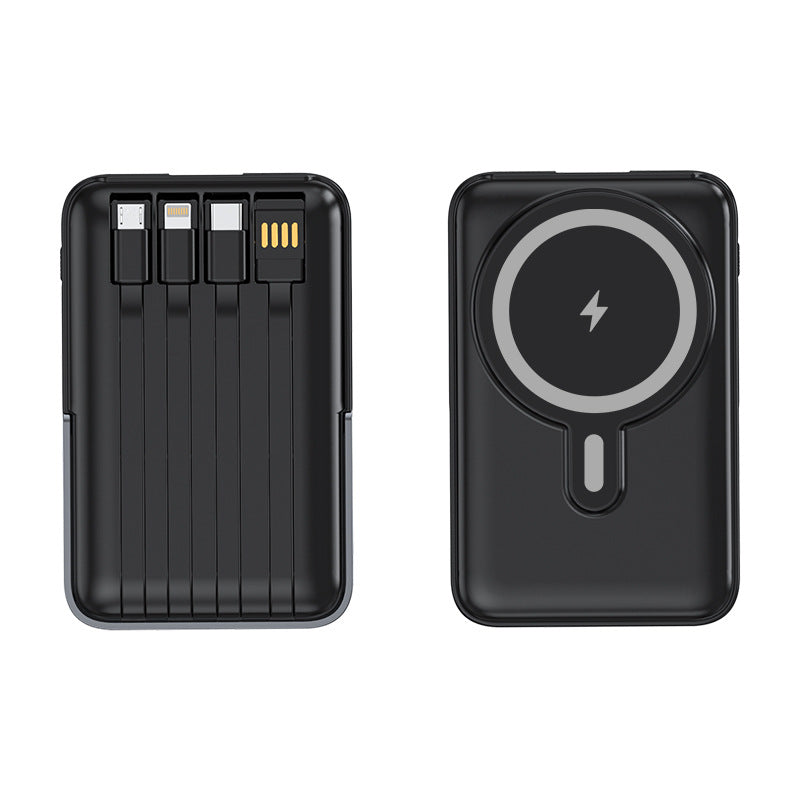 Portable power bank with multifunctional charging cables Stornfield