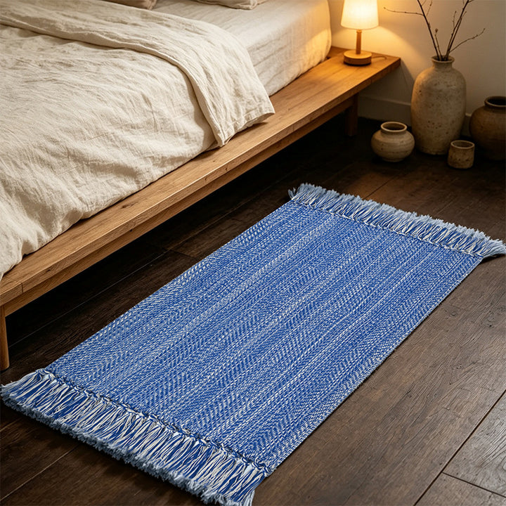 Braided Fringe Area Rug