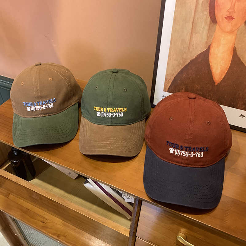 Men's Casual Travel-Themed Baseball Cap Stornfield