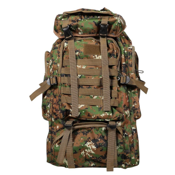 Tactical backpack with modular compartments and breathable back Stornfield
