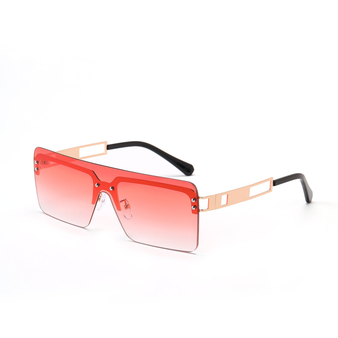 Ladies oversized sunglasses with modern geometric design Stornfield