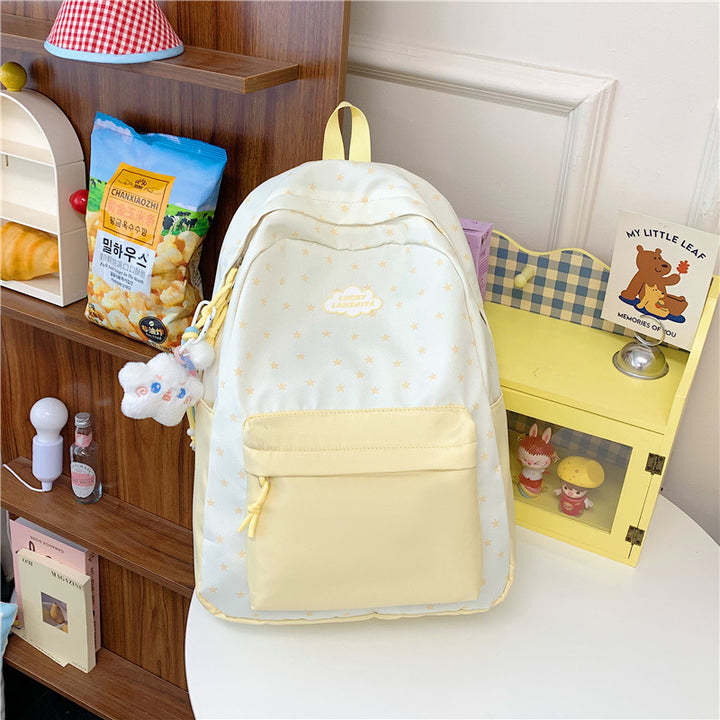 Star Patterned Casual Backpack Stornfield
