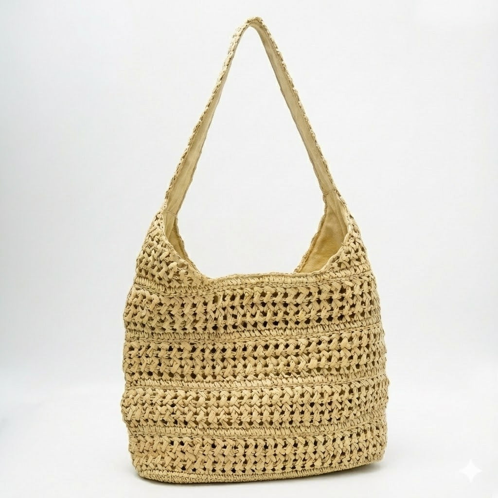 Hobo Bag Made of Hand-Knotted Material Stornfield