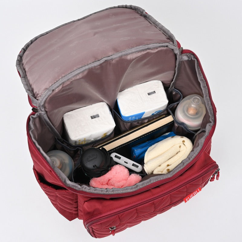 Elegant Quilted Multi-Compartment Backpack Stornfield