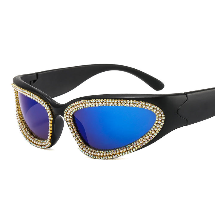 Ladies stylish sunglasses with sparkling crystal frame Stornfield