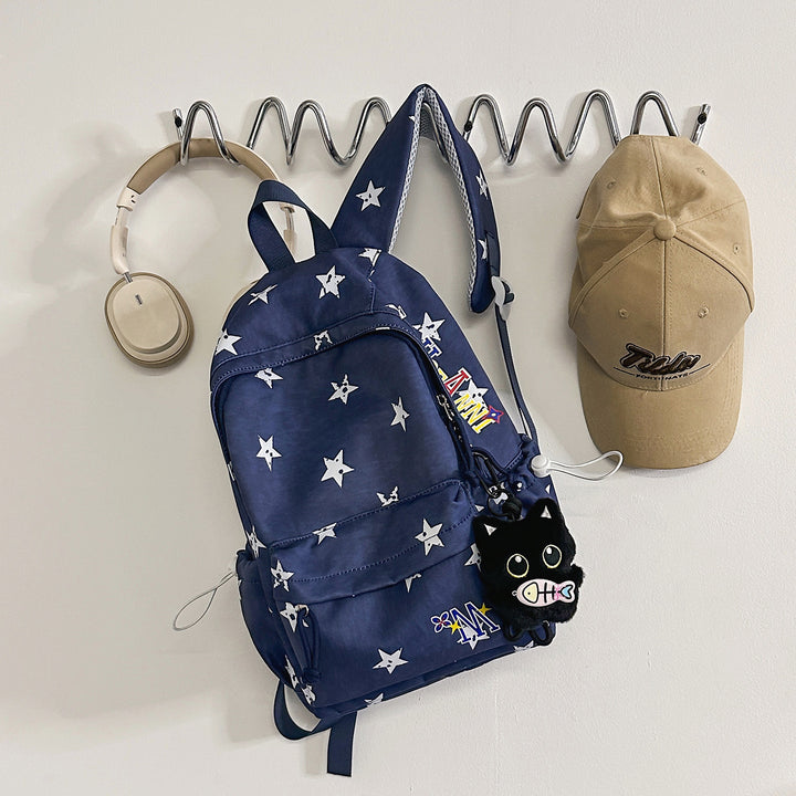 Star-Embellished Everyday Backpack Stornfield