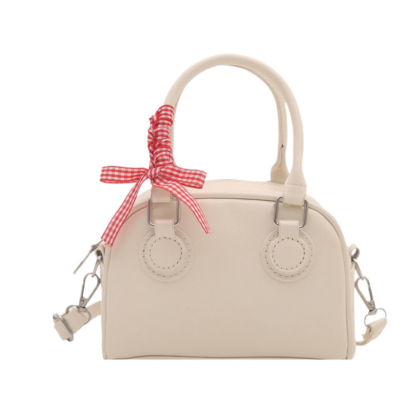 Handheld Bow Detail Handbag