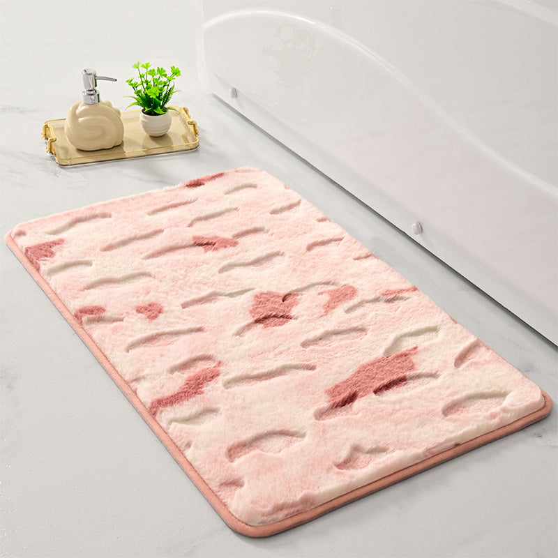 Luxurious Faux Fur Bath Mat