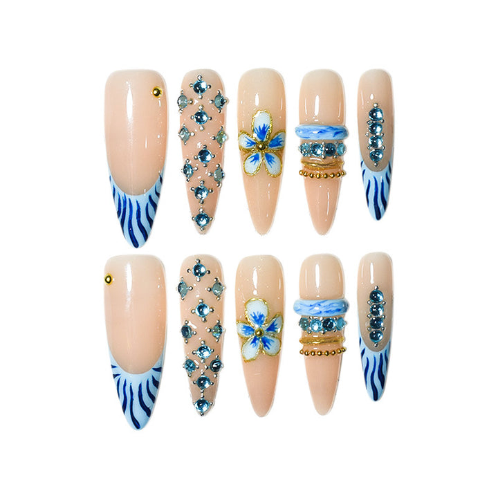 Themed 3D Nail Art Extensions Stornfield