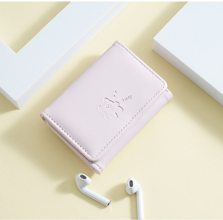 Cute Leather Tri-Fold Wallet Stornfield