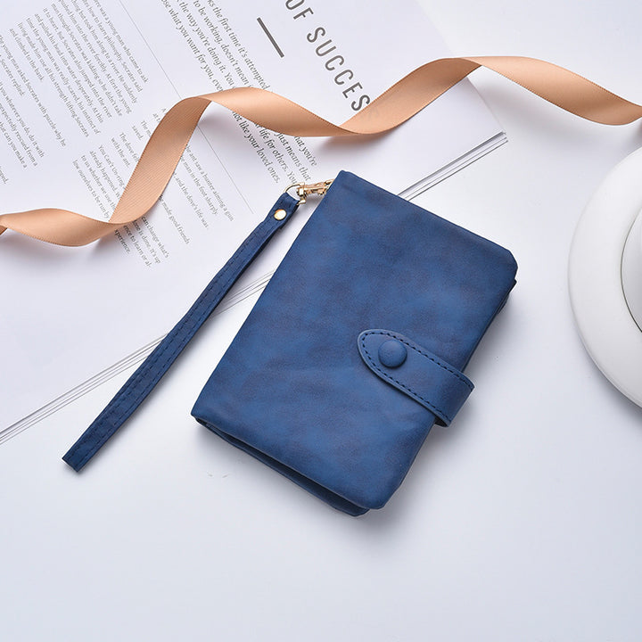 Compact Faux Leather Clutch Wallet Stornfield