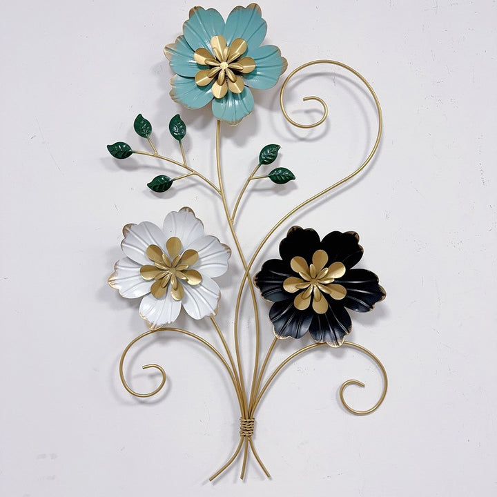 3D Floral Metal Wall Art Stornfield