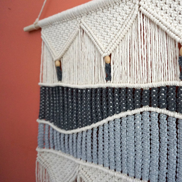 Bohemian Macrame Wall Tapestry Stornfield