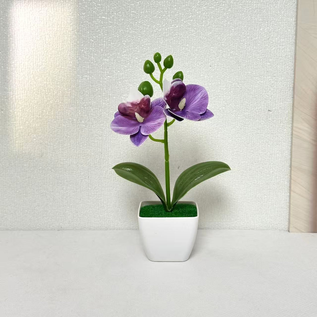 Lifelike Decorative Orchid Plant for Home Decor