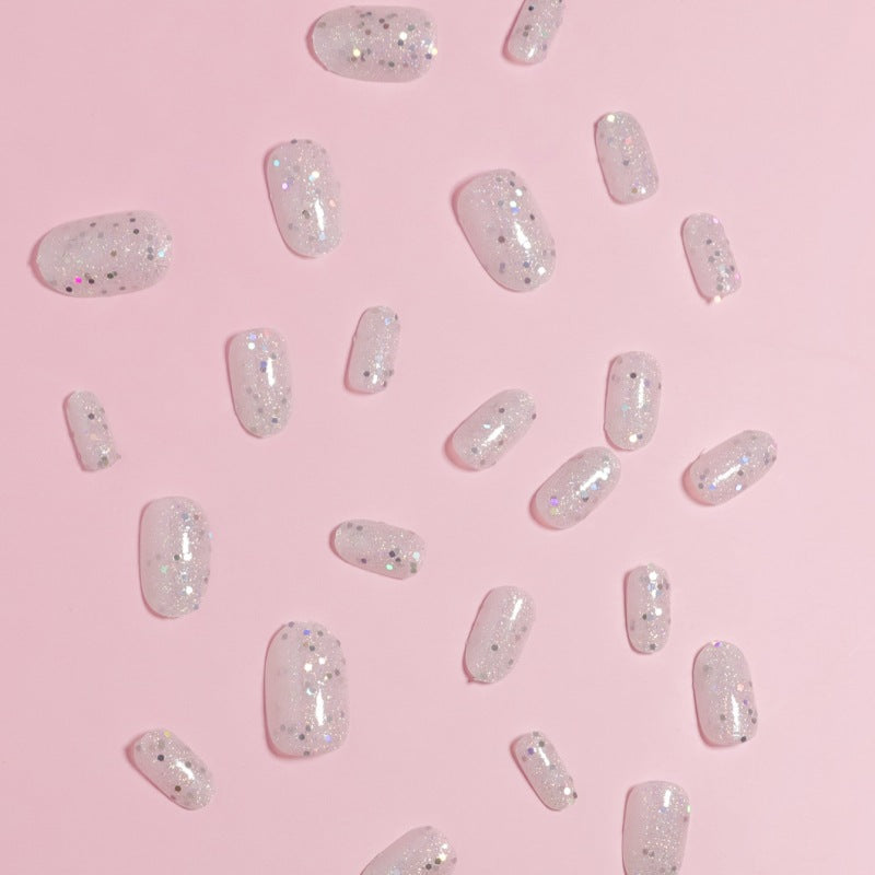 Sparkling Glitter Press-On Nail Set Stornfield