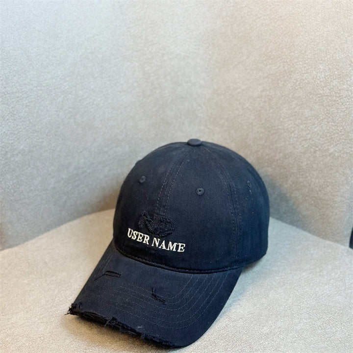 Women's Distressed Casual Adjustable Baseball Cap Stornfield