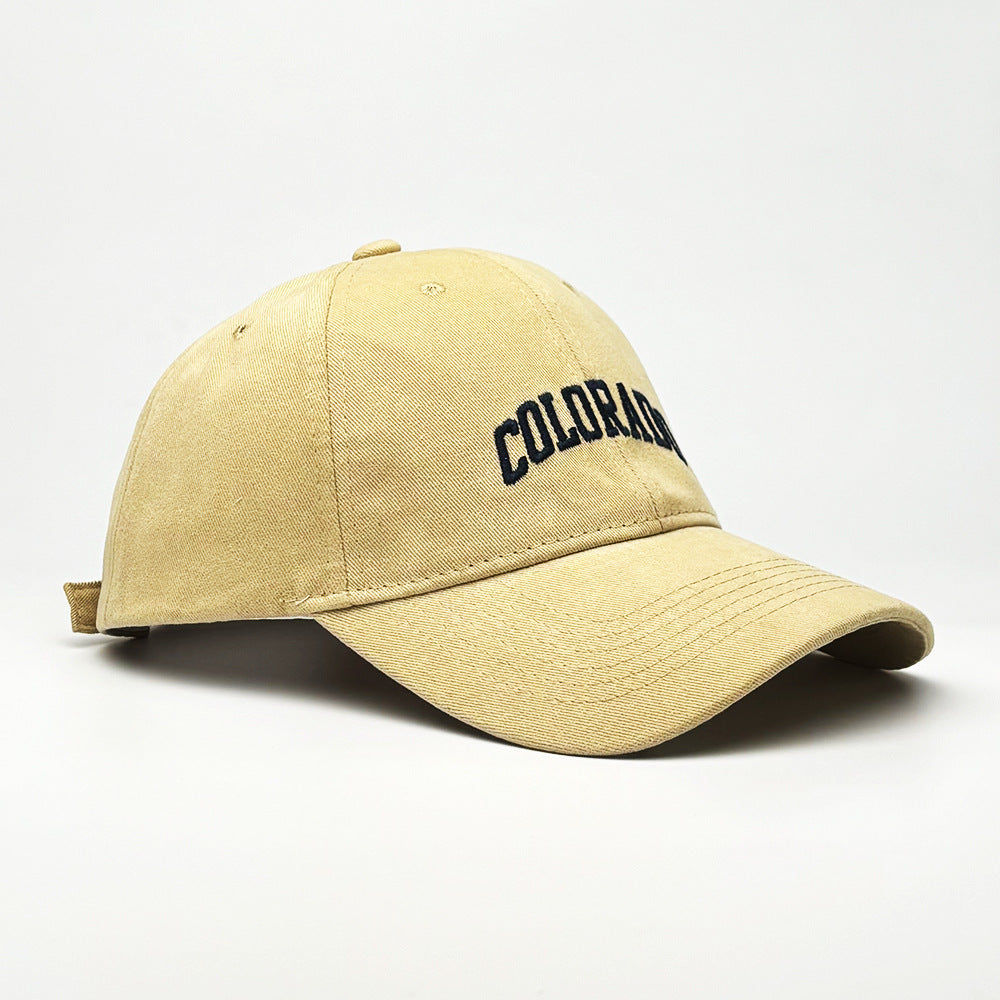 Women's fashionable cotton cap with embroidered lettering Stornfield