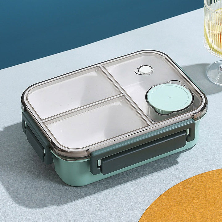 Stainless Steel Bento Box with Leak-Proof Lid