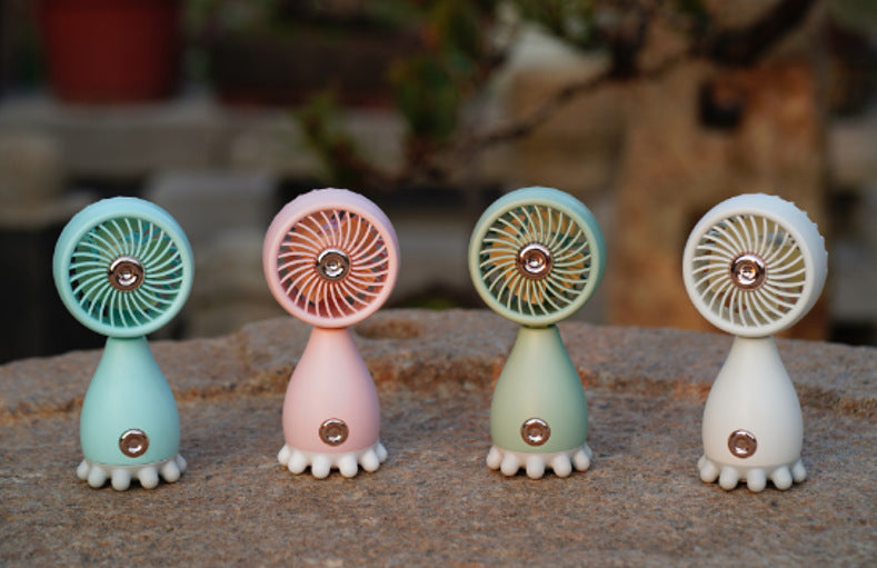 Unisex Handheld Fan with Flexible Tilt Angle Stornfield