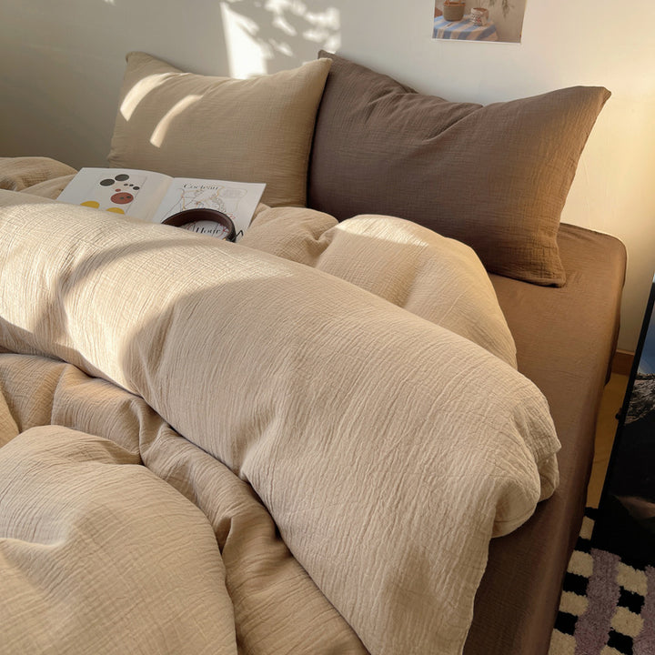 Ultra Soft Textured Duvet Cover Set