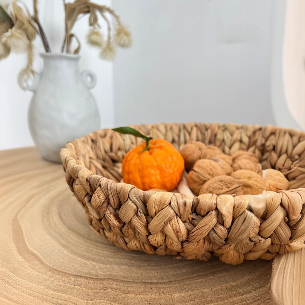 Round Woven Storage Tray Stornfield