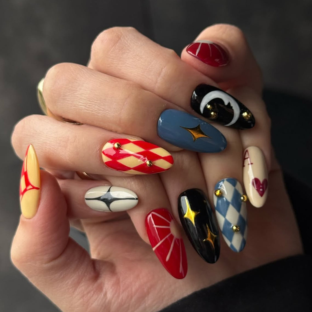 Artificial nails with Creative Design Stornfield