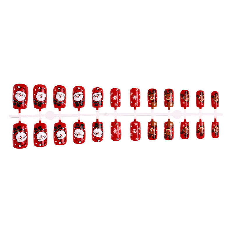 Festive Christmas Art Nail Set Stornfield