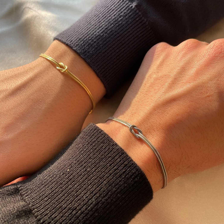 Elegant Dual-Strand Knot Bracelet Stornfield