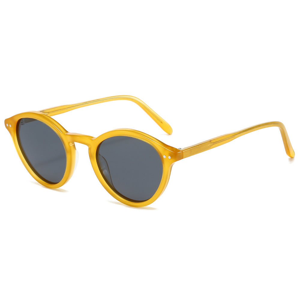 Women's fashionable sunglasses with trendy round lenses and stylish frame Stornfield