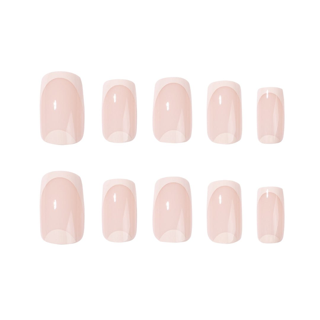 Elegant Nail Art with Translucent French Tip Stornfield