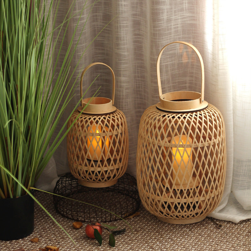Handmade Rattan Lantern Stornfield