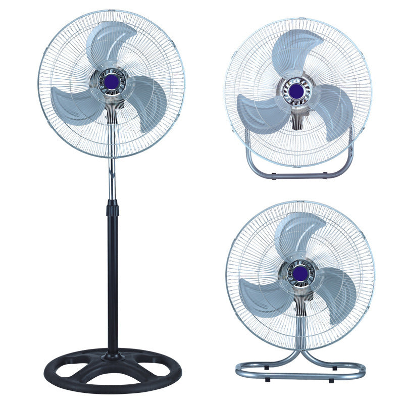 Unisex stand fan with height-adjustable design and multiple speed settings Stornfield