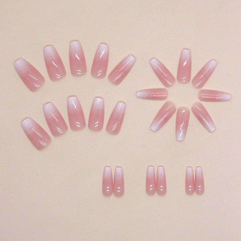Artistic Press-On Nail Set with Celestial Design Stornfield