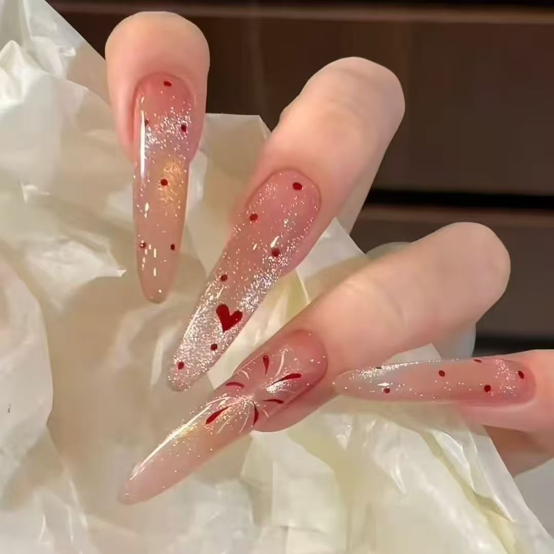 Artistic Long Stiletto Nail Enhancements Stornfield