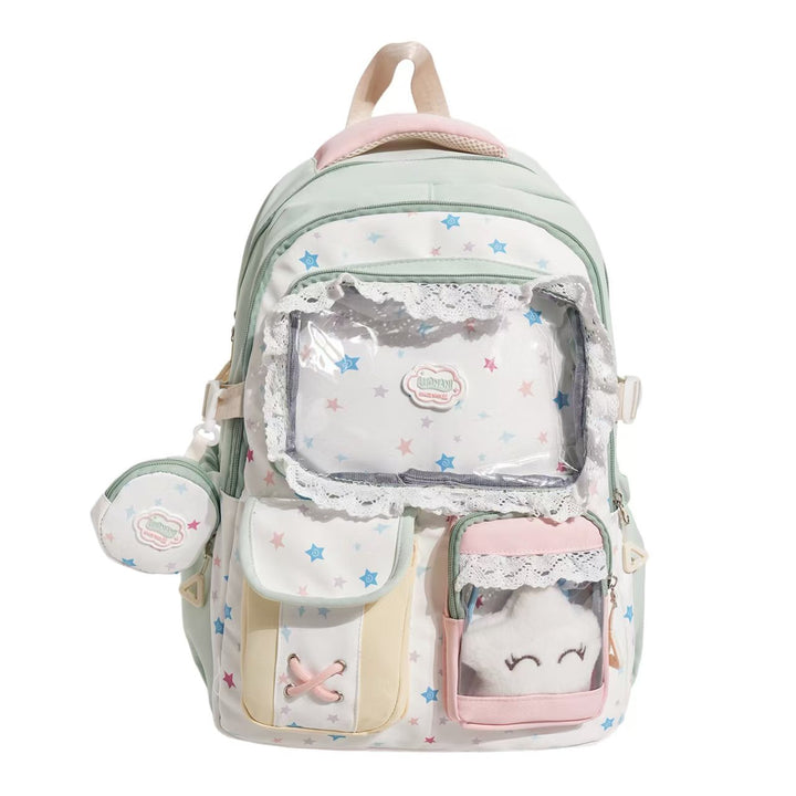 Transparent Front Multi-Compartt Backpack Stornfield