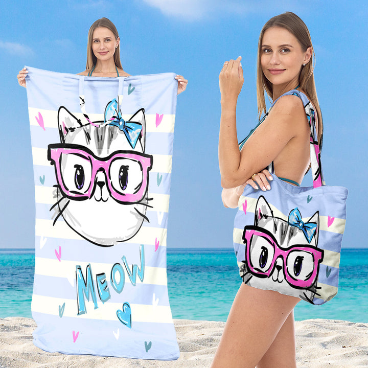 Tote bag with integrated towel Stornfield