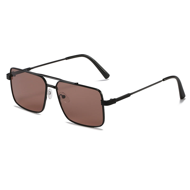 Elegant Oversized Square Frame Sunglasses Stornfield