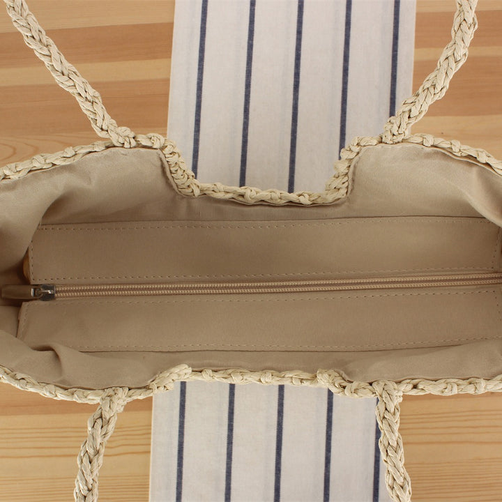 Basket bag with unique woven design Stornfield