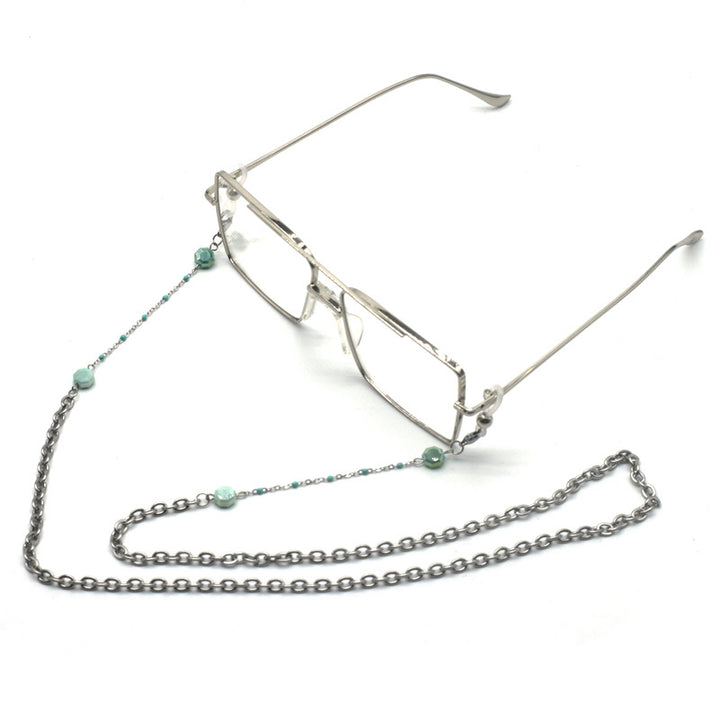 Decorative Chain Necklace with Beaded Accents Stornfield