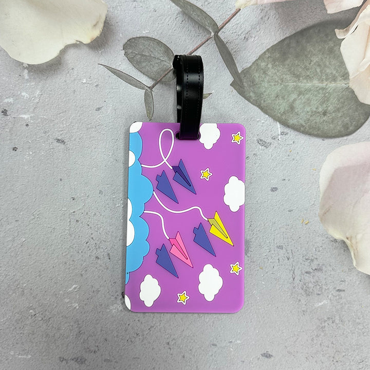 Airplane-Themed Luggage Tag Stornfield